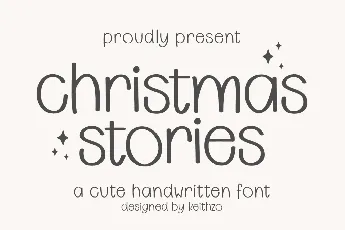 Christmas Stories font