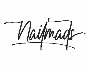 Nailmads Demo font