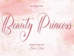 Beauty Princess Demo font