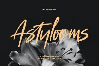 Astylooms font