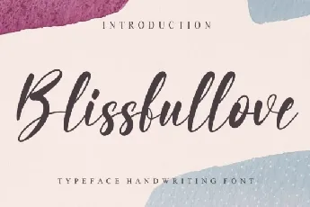 Blissfullove font