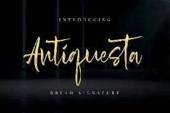 Antiquesta font