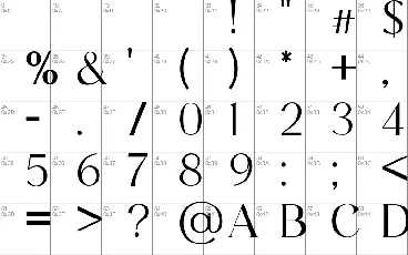 Solenoidal font