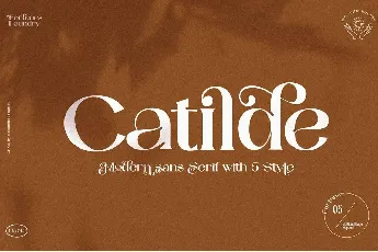 Catilde font