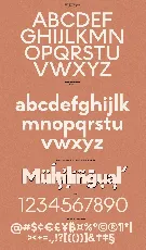 Made Infinity font