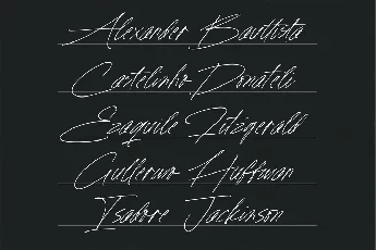 Signature Moment font