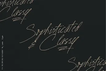 Signature Moment font