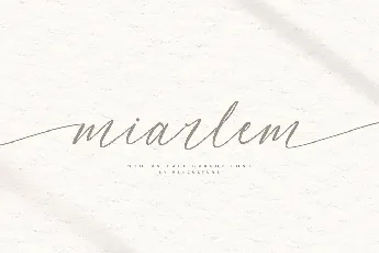 Miarlem font