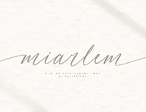 Miarlem font