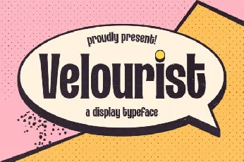 Velourist font