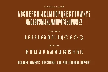 Maderon font