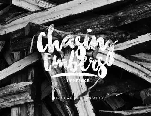 Chasing Embers Typeface Free font