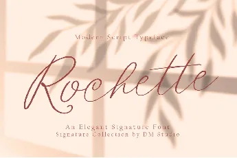 Rochette font