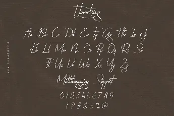 Hamstring Demo font