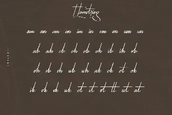 Hamstring Demo font