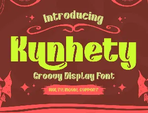 kunhety trial font