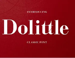 Dolettle font