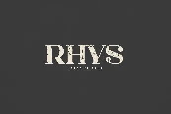 Rhys font