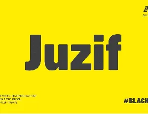 Juzif Family font