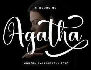 Agatha Script Typeface font
