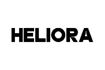 Heliora font