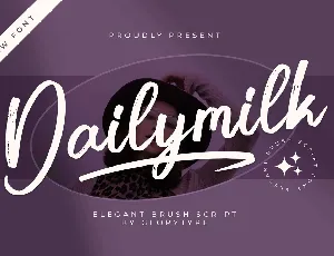 Dailymilk font