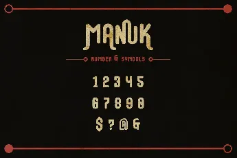 Manuk font