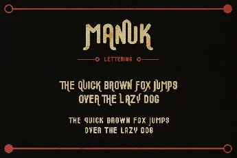 Manuk font