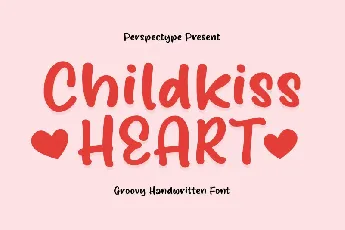 Childkiss Heart font