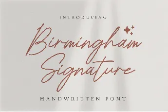 Birmingham font