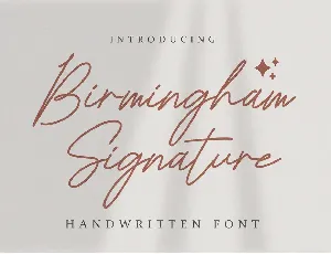 Birmingham font