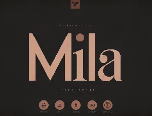 Mila font