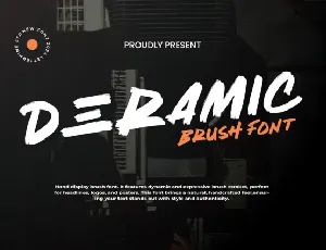 Deramic font