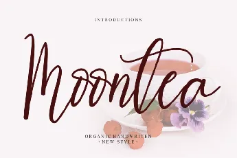 Moontea font