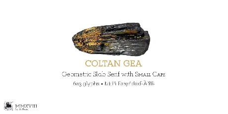 Coltan Gea font