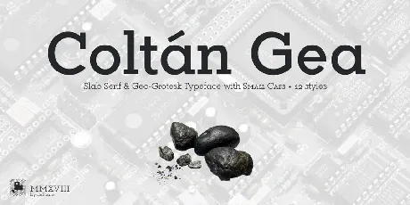 Coltan Gea font