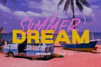 Summer Dream Duo font