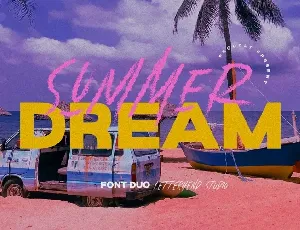 Summer Dream Duo font