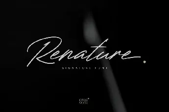 Renature font