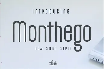 The Monthego font