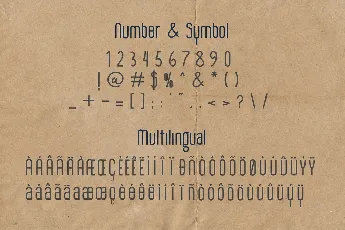 The Monthego font