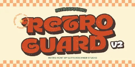 Retroguard font