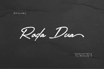 Roda Dua font