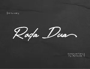 Roda Dua font