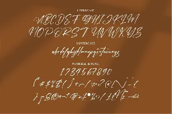 Manetains font