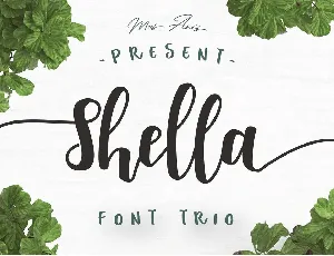 Shella font