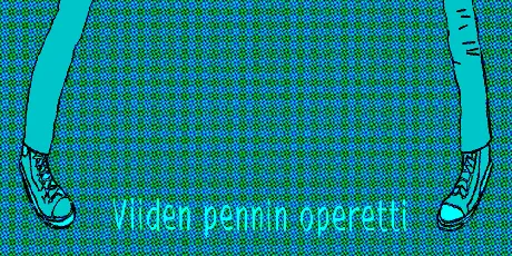 Viiden pennin operetti font