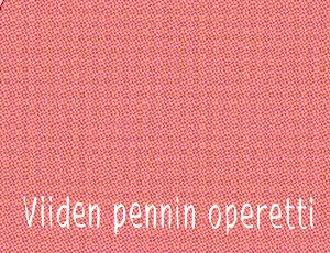 Viiden pennin operetti font