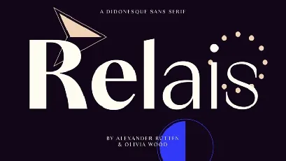 Relais Family font