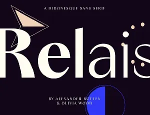 Relais Family font